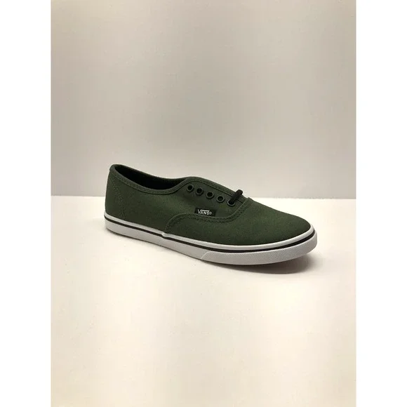 VANS Authentic Green Lace Up Sneakers Womens Size 5 Men 3.5 - Picture 1 of 10
